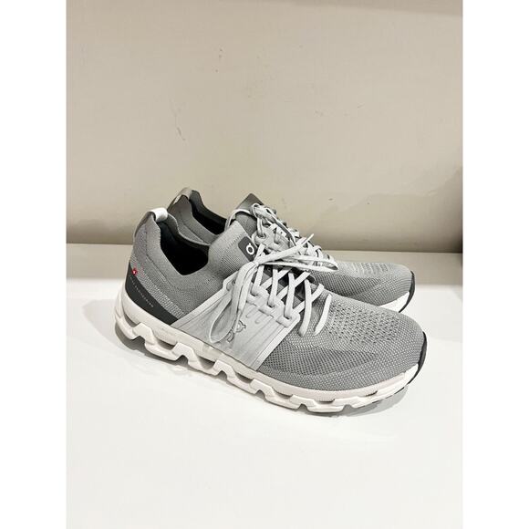 On Cloudswift 3 Mesh Low Top Running Sneakers Alloy Glacier Men's Size 12 M - Picture 5 of 8